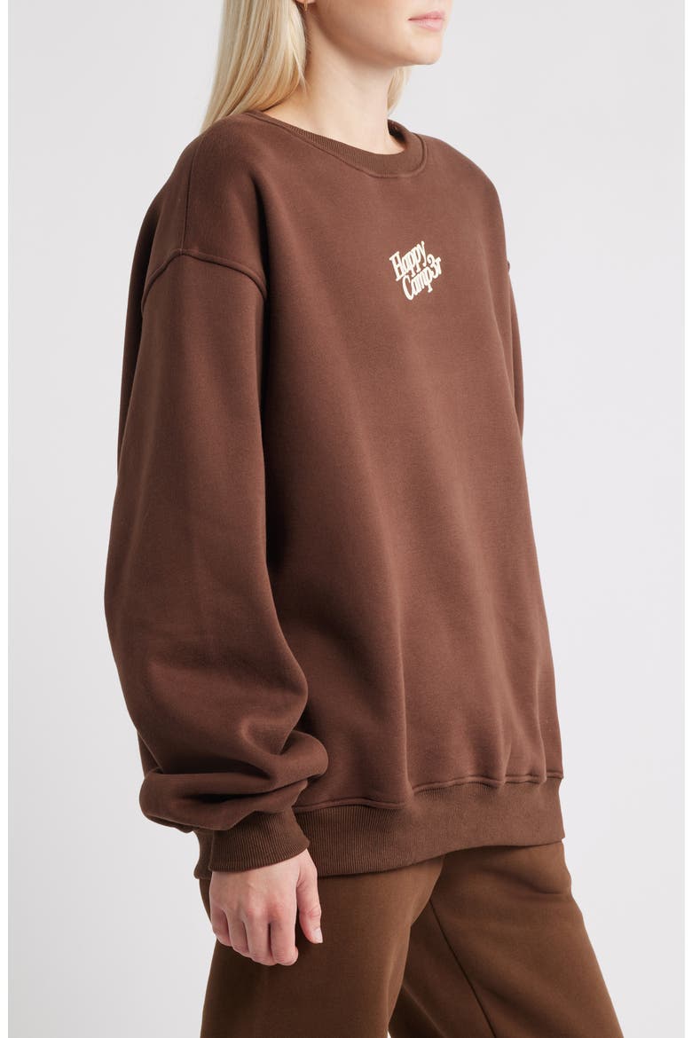 I'll Always Love You Logo Sweatshirt, Alternate, color, ESPRESSO