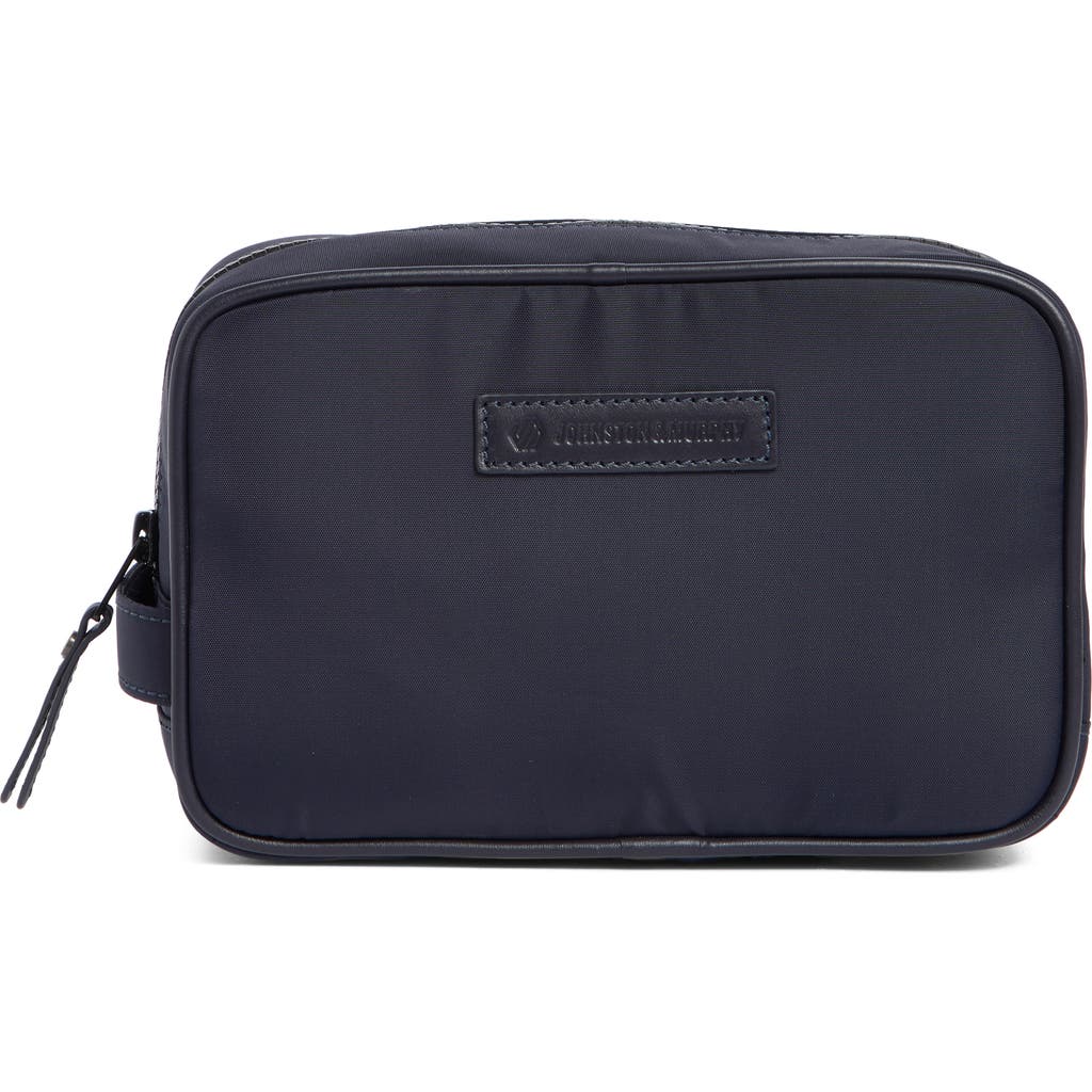 Johnston & Murphy Nylon Travel Dopp Kit In Blue