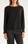 Eileen Fisher Pleat Sleeve Top