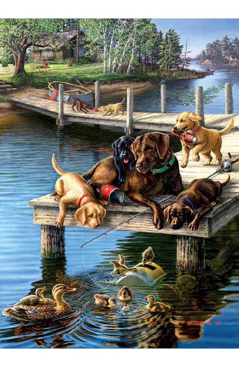 Sunsout Summer School 500 piece Jigsaw Puzzle for Adults Large Pieces, Alternate, color, Multicolor