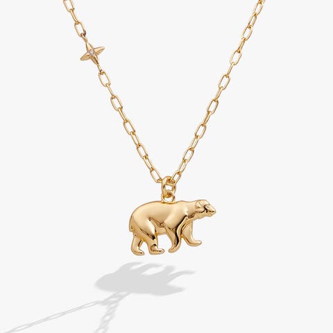 'Mama Bear' Pendant Necklace