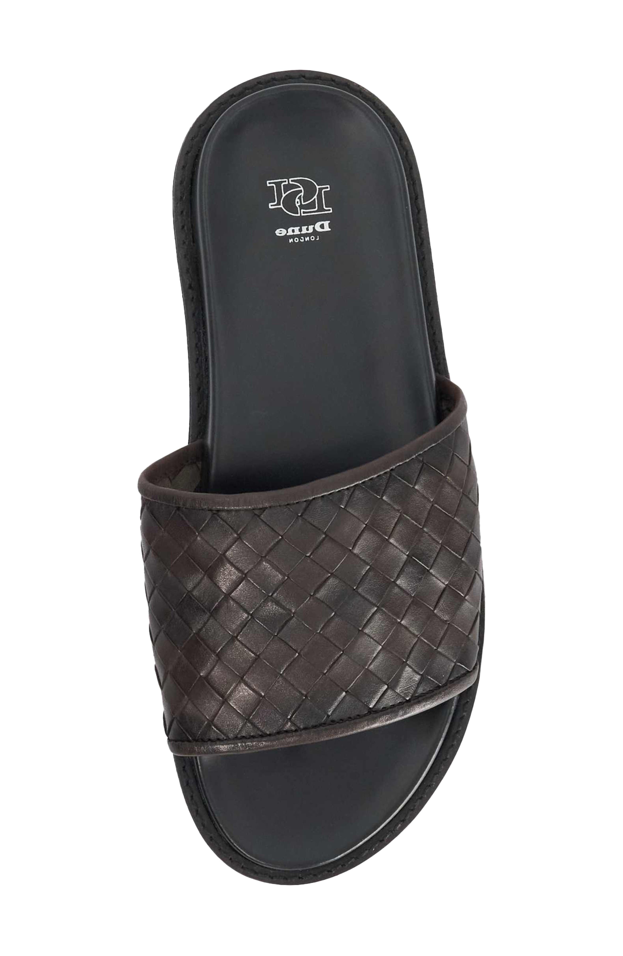 Ivar Slide Sandal, Alternate, color, BROWN