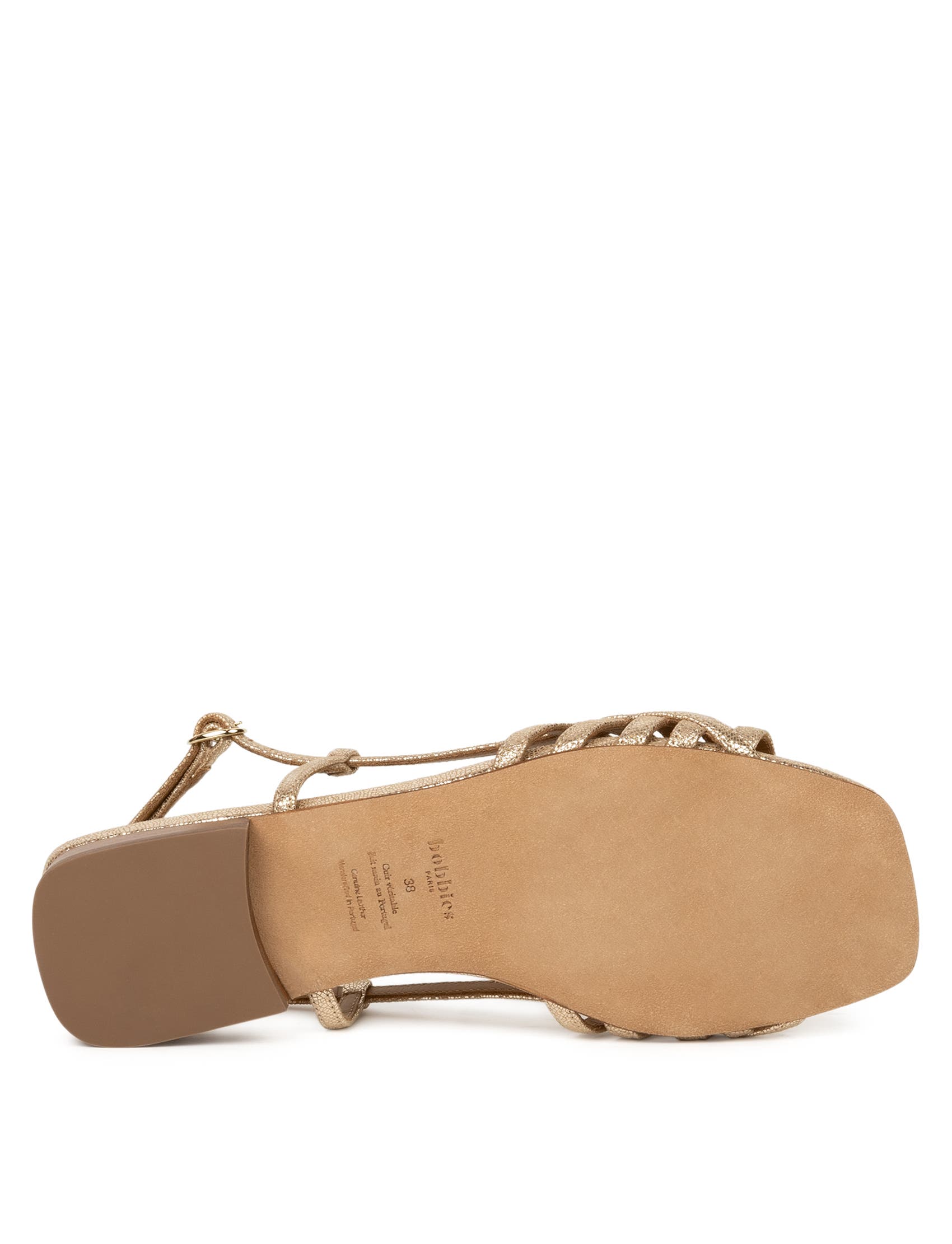 Diana Flat Sandals, Alternate, color, Iridescent Champagne