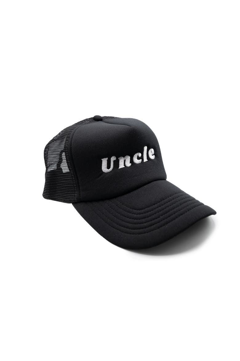 Uncle Foam Trucker Hat, Alternate, color, Black