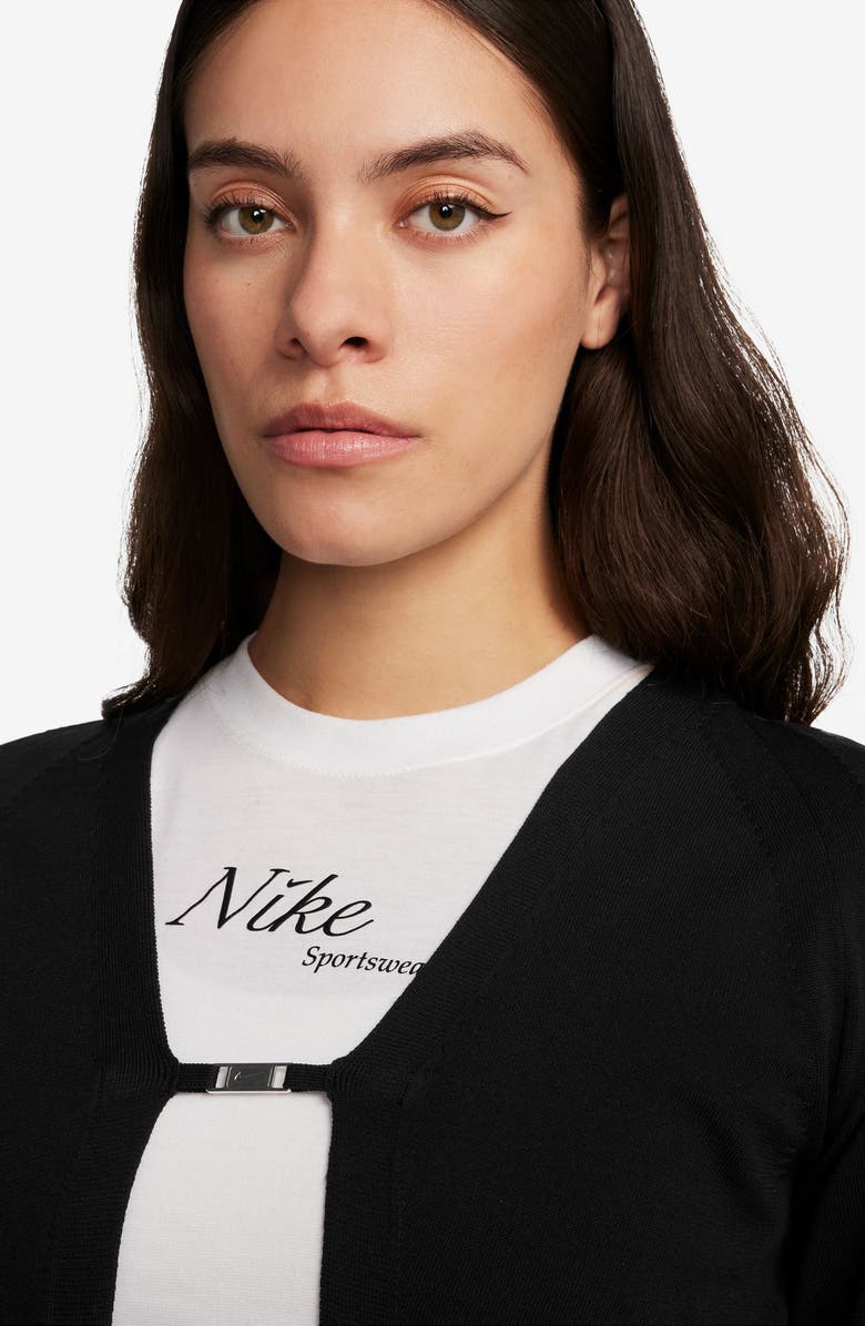 Nike Sportswear Crop Cardigan, Alternate, color,