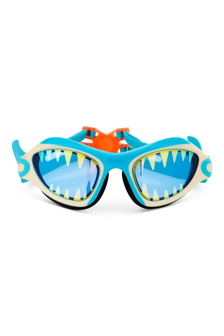 Kids' Chomp Swim Goggles, Main, color, WHITE MULTI