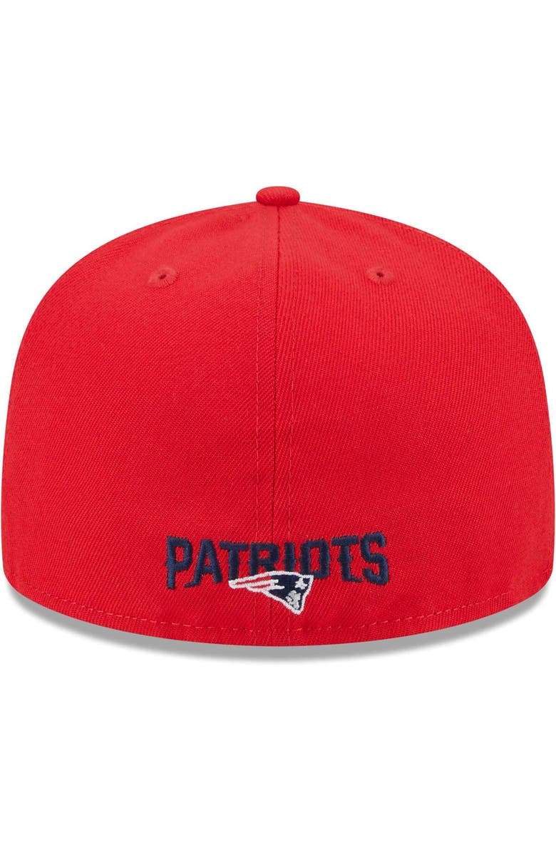 New Era Men's New Era Navy New England Patriots Gameday 59FIFTY Fitted Hat, Alternate, color, 