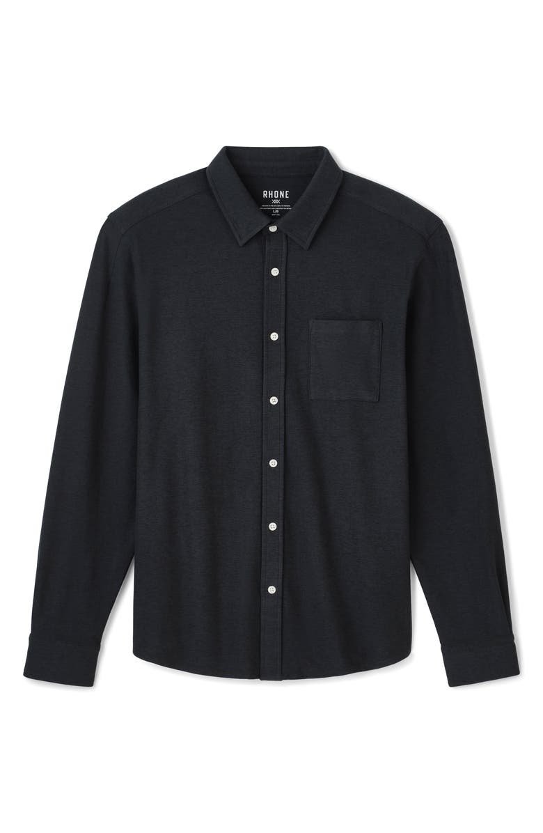 Rhone WFH Knit Button-Up Shirt, Alternate, color, 
