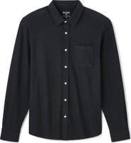 Rhone WFH Knit Button-Up Shirt