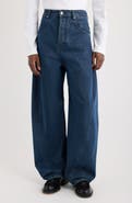 Jacquemus Le de-Nîmes Espiral Twisted Seam Barrel Leg Jeans