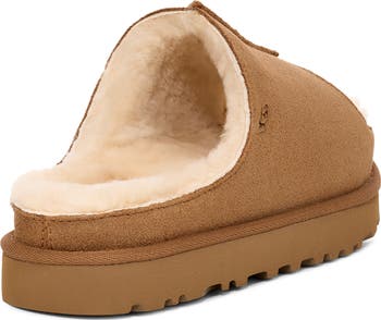 Greenport Genuine Shearling Lined Slide Sandal