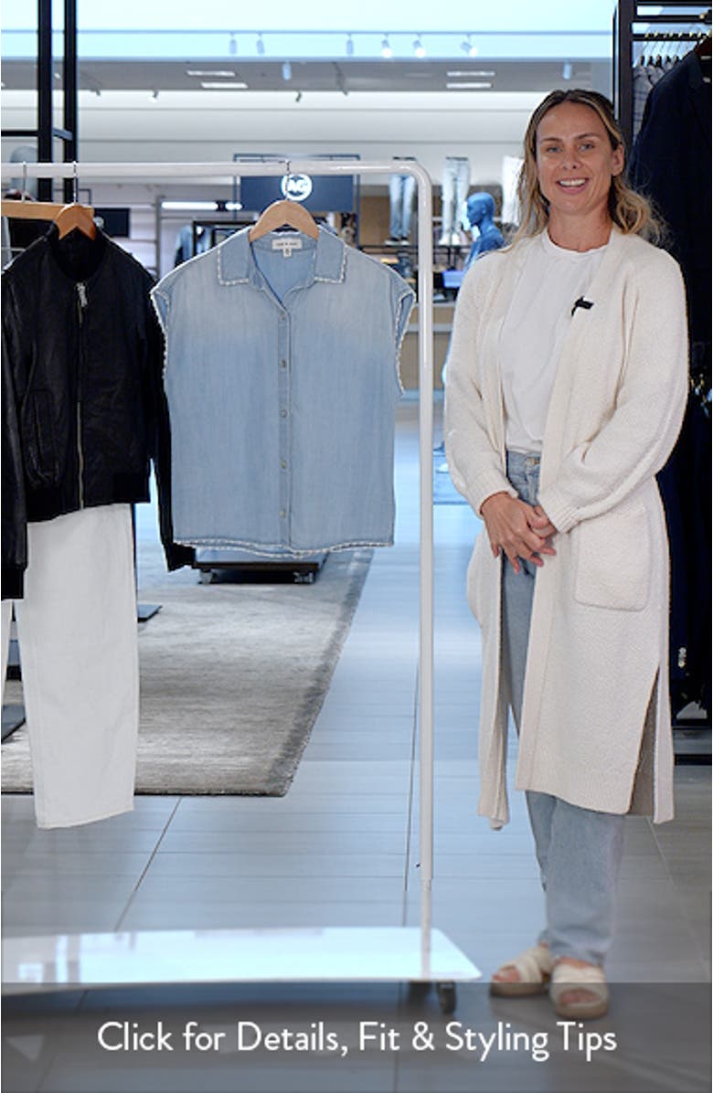 Trim Chambray Shirt, sales video thumbnail