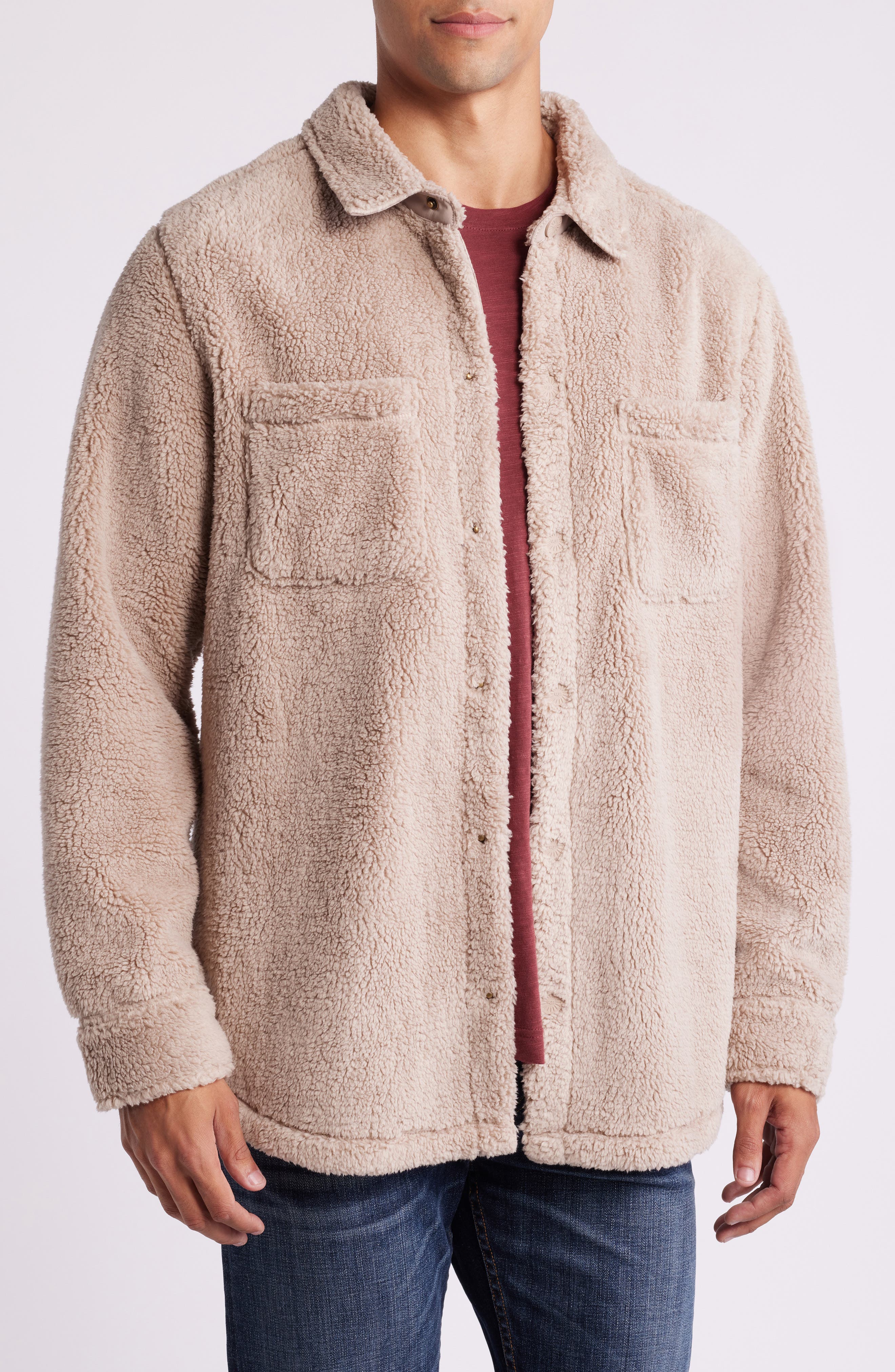 Tasman Snap Fleece Shacket