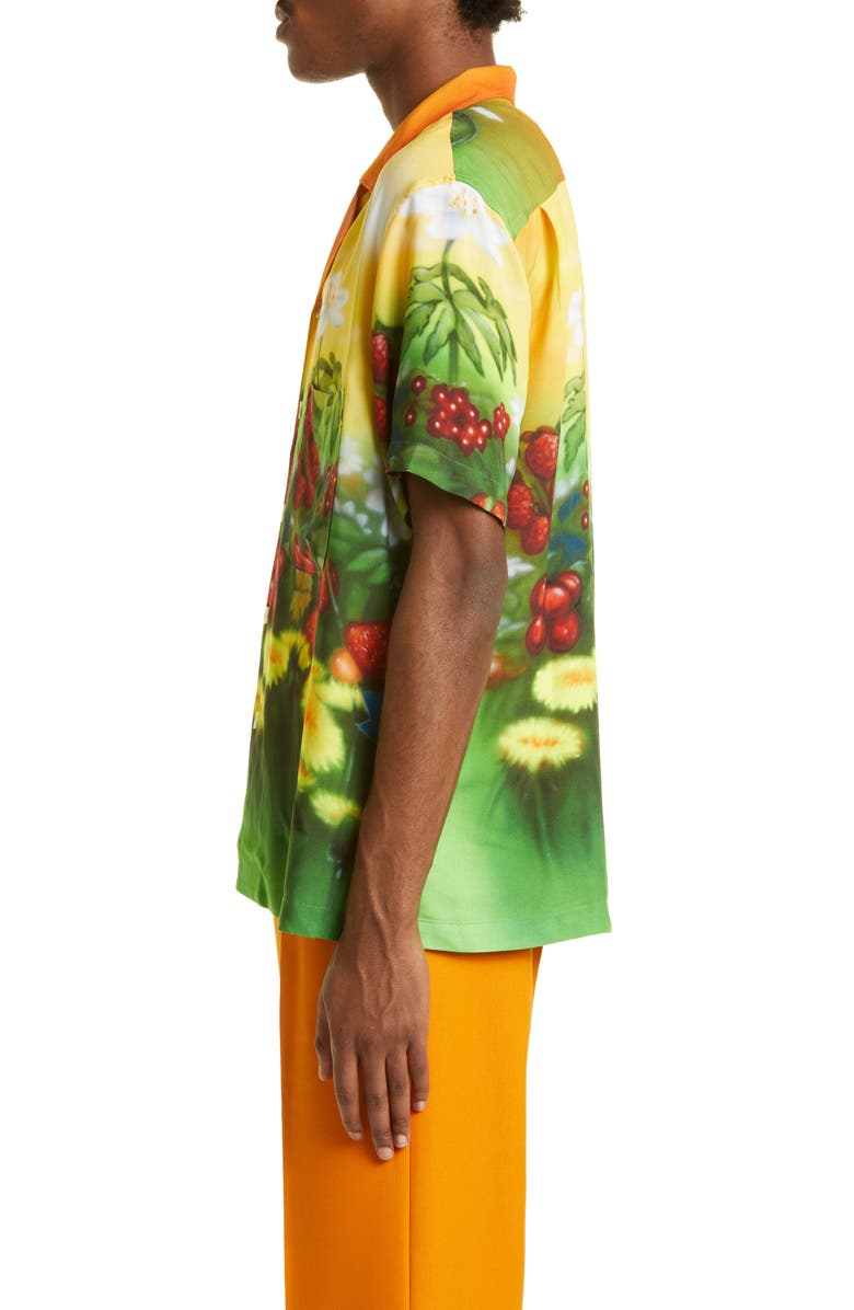 STOCKHOLM SURFBOARD CLUB Stoffe Airbrush Camp Shirt, Alternate, color,