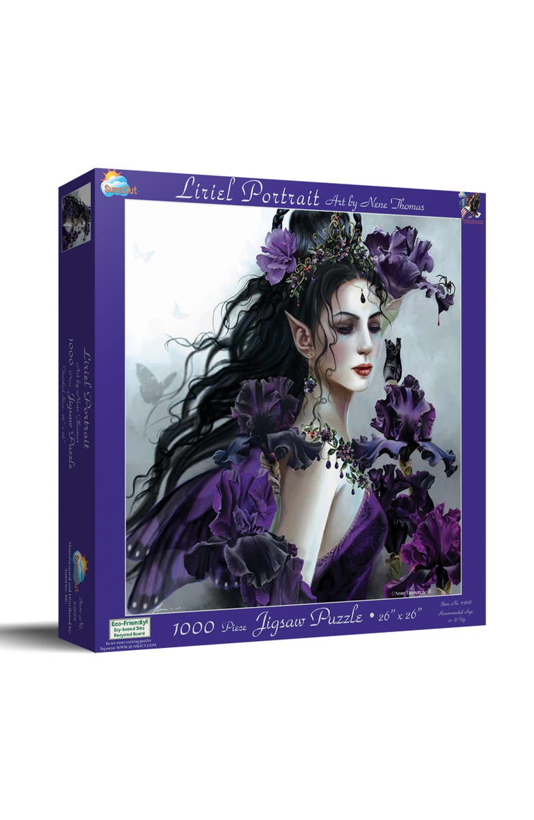 Sunsout Liriel Portrait 1000 piece Jigsaw Puzzle for Adults, Main, color, Multicolor