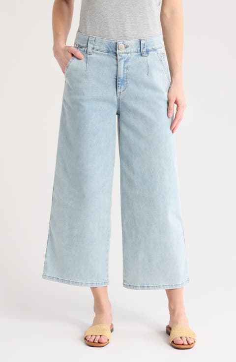 Wide Leg Boyfriend Jeans
