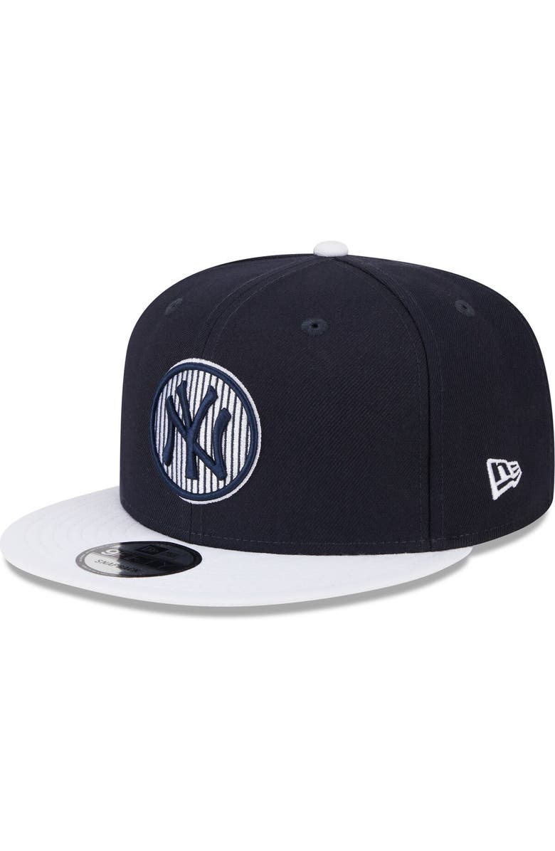 New Era Men's New Era Navy New York Yankees 2024 Batting Practice 9FIFTY Snapback Hat, Main, color, Navy