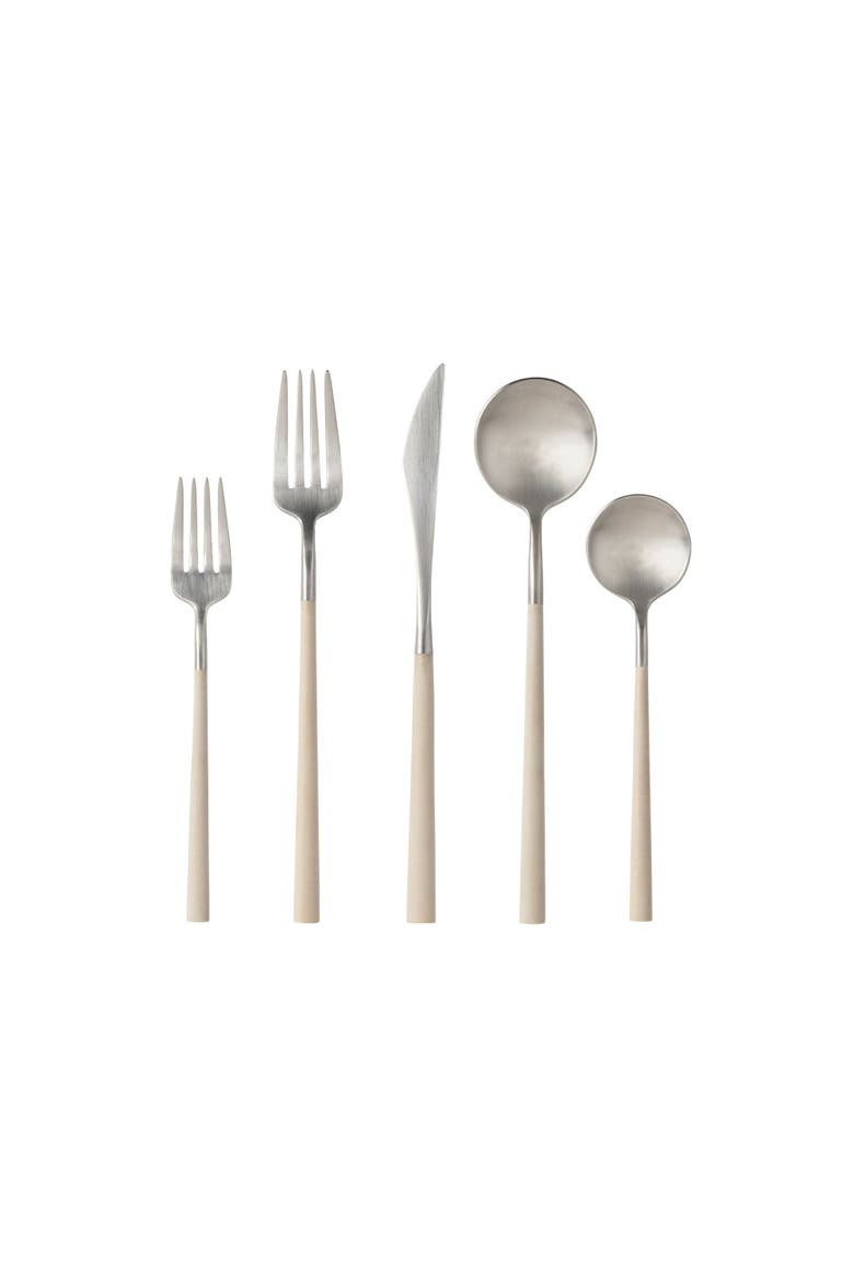 Mito Flatware 5 pieces, Main, color, Brushed cru cable