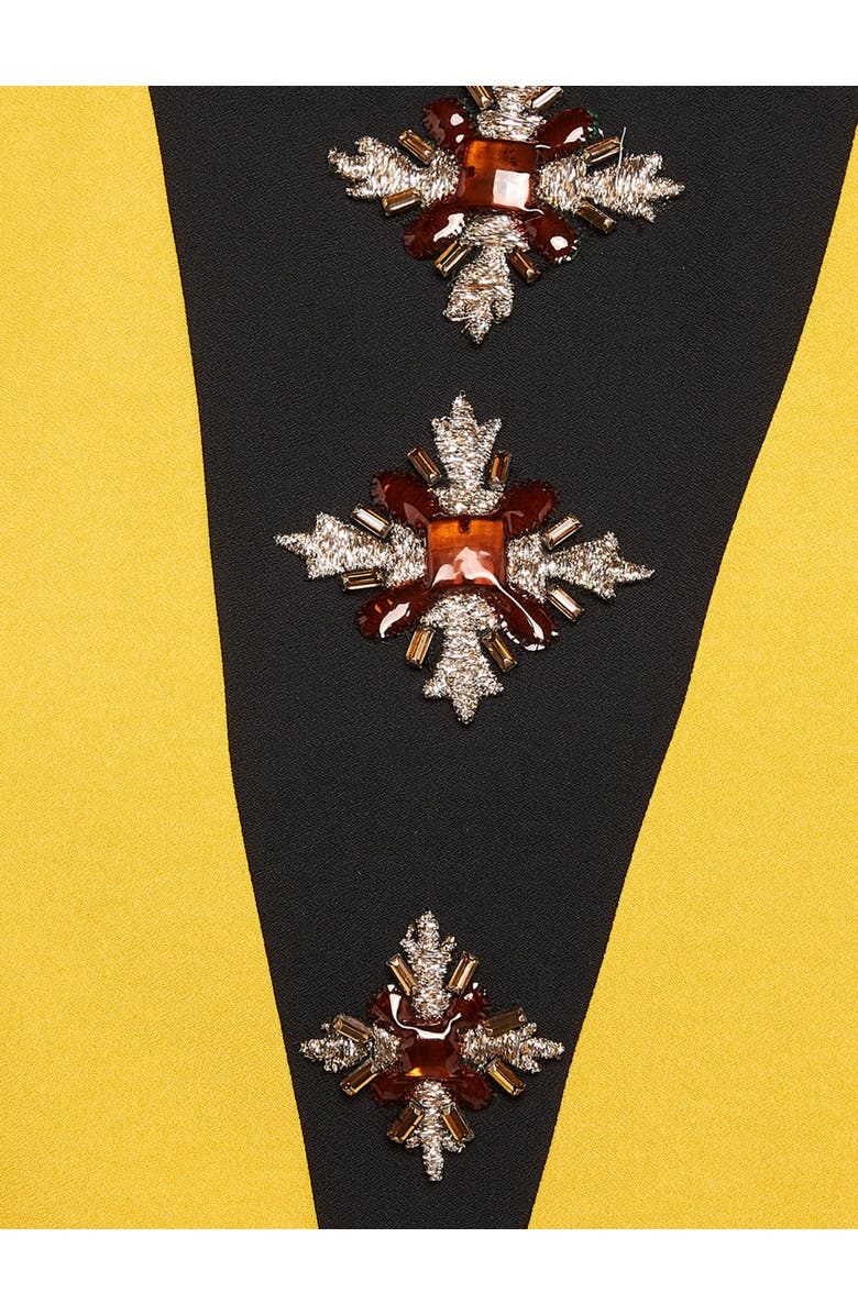 La DoubleJ Harlequin Top Solid Black, Alternate, color, 