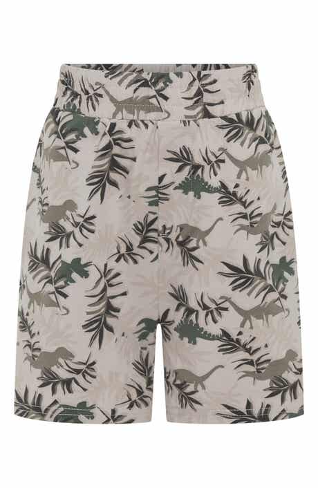 Kids' Dino Park Stretch Cotton Shorts