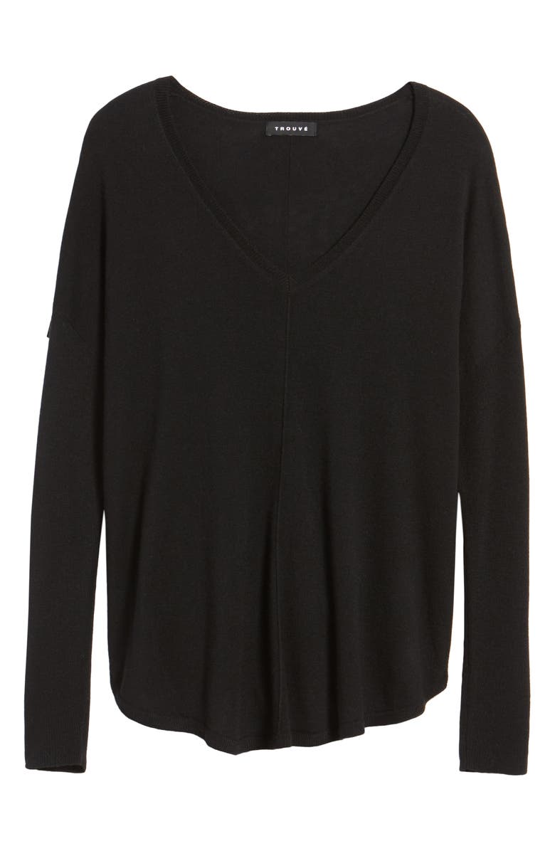 Chelsea28 Everyday V-Neck Sweater, Alternate, color,