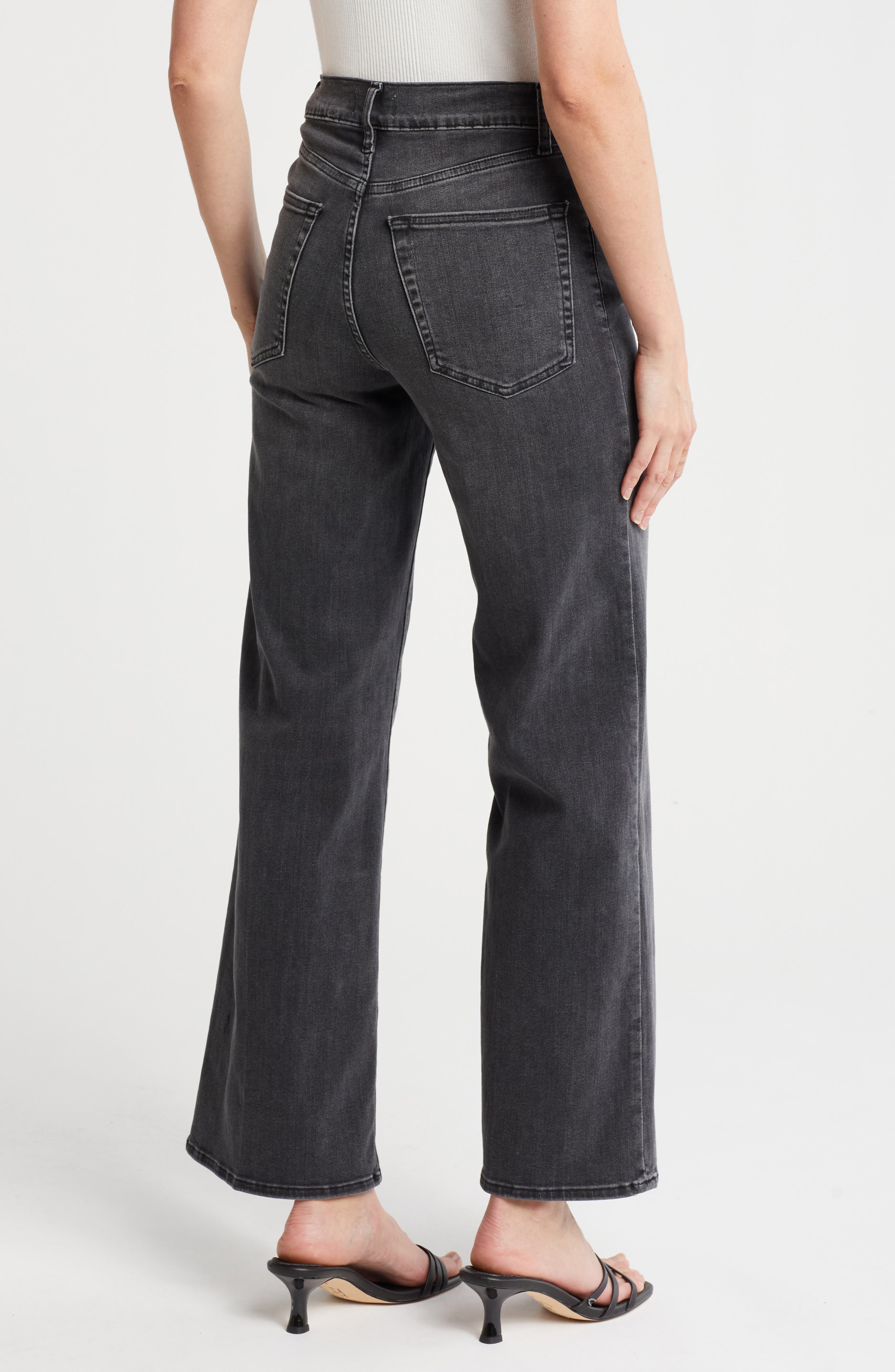 Le Slim Palazzo Jeans - image 2