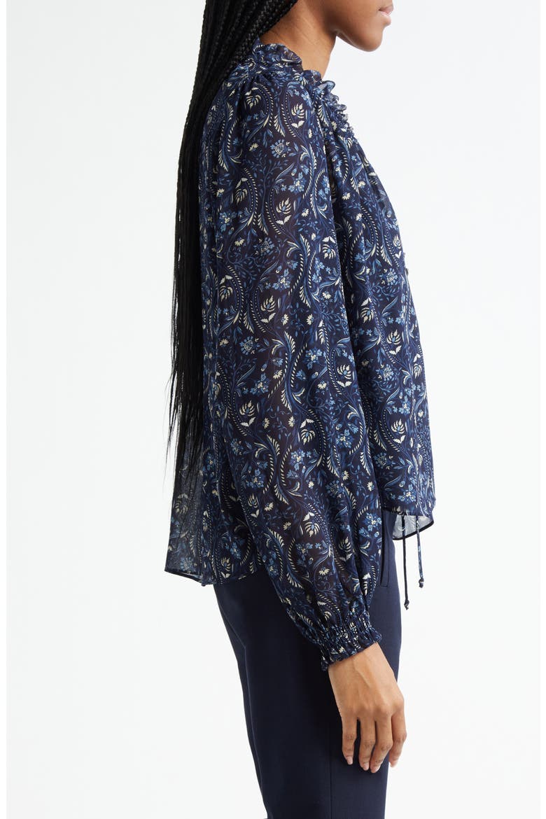 Hickory Floral Paisley Top, Alternate, color, NAVY MULTI