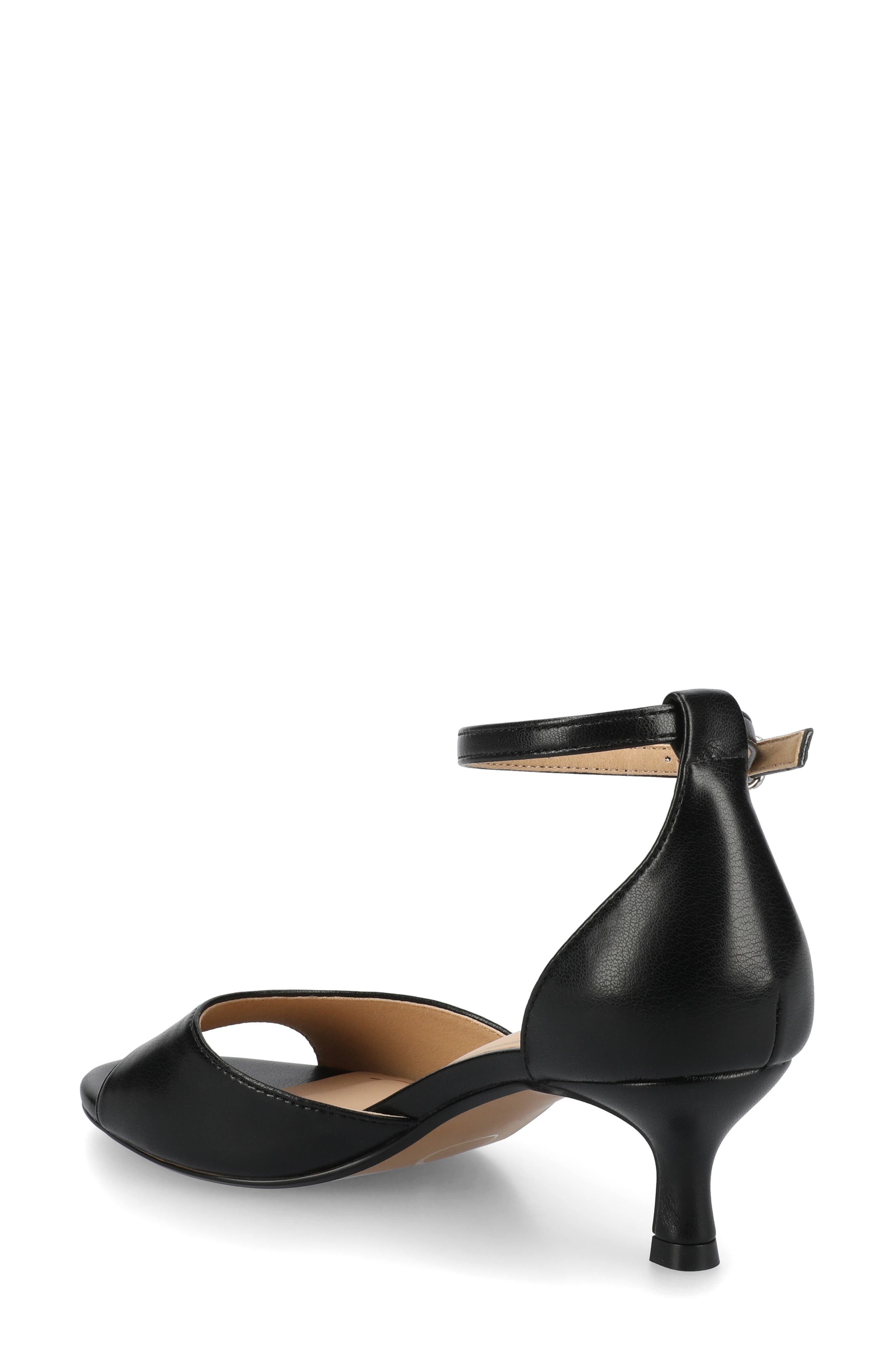 Journee Collection Jezzie Kitten Heel Sandal - Extra Wide Width Available, Alternate, color, 