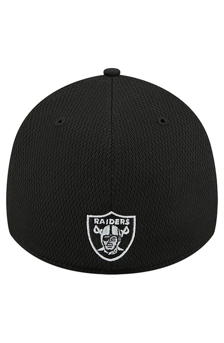 New Era Men's New Era  Black Las Vegas Raiders Scoreboard 39THIRTY Flex Hat, Alternate, color, Black