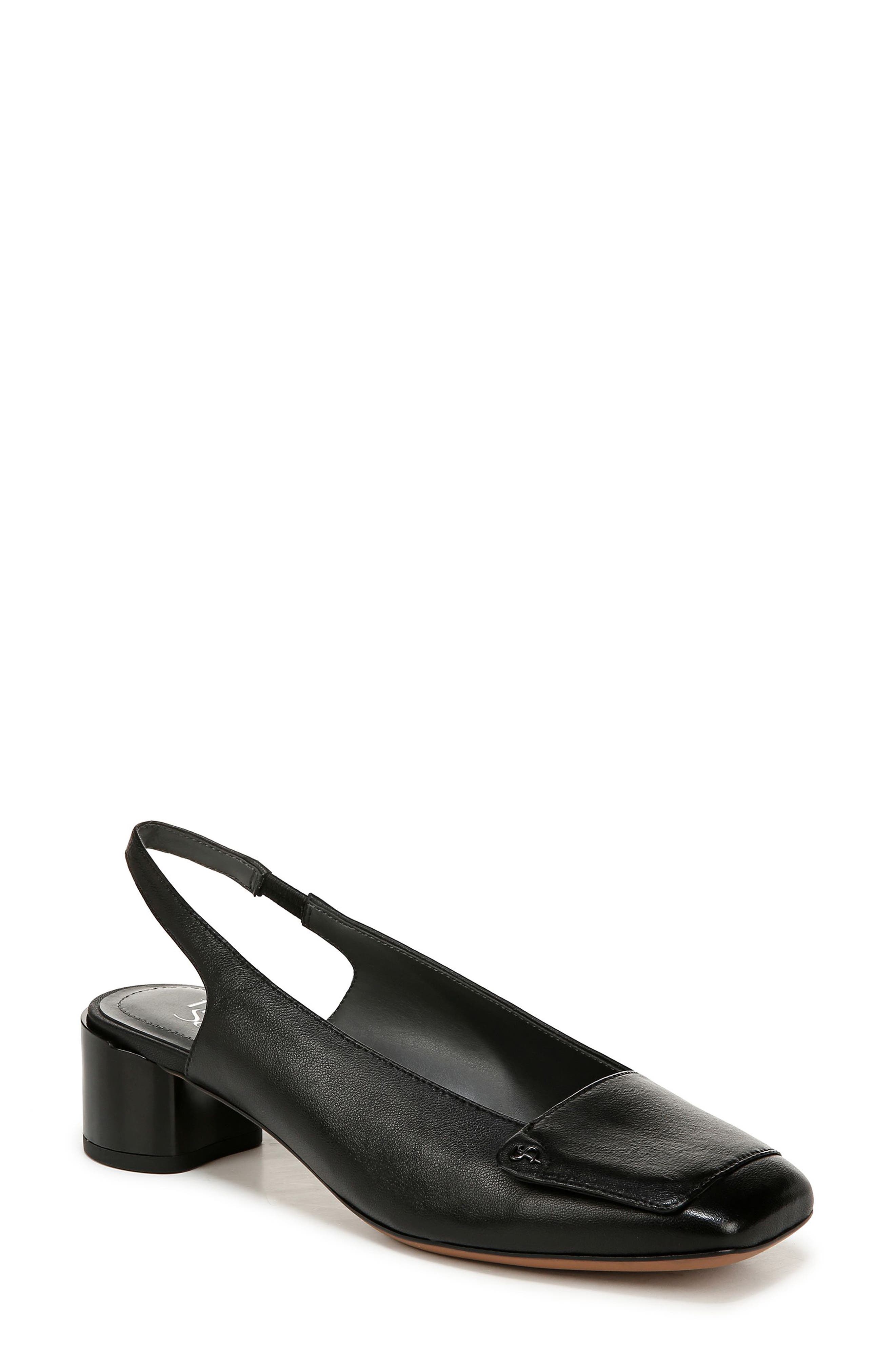 Franco Sarto Nola Slingback Pump, Main, color, Black