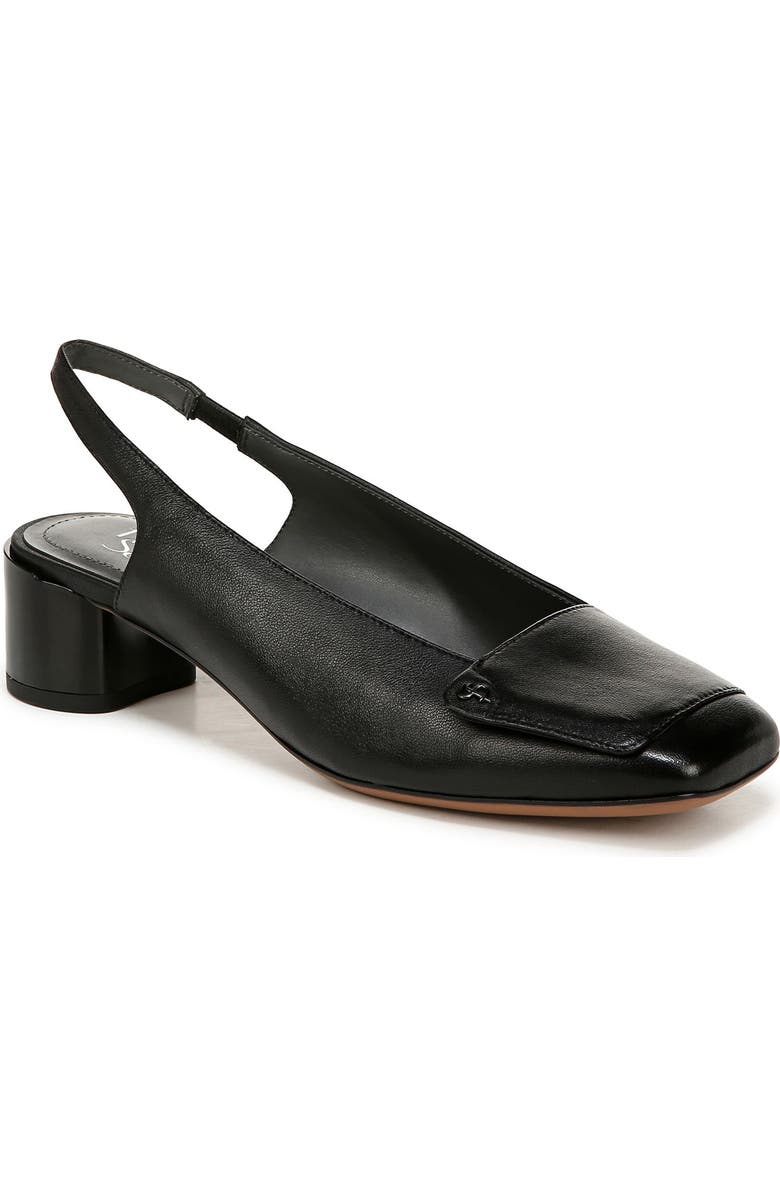 Franco Sarto Nola Slingback Pump, Main, color, Black