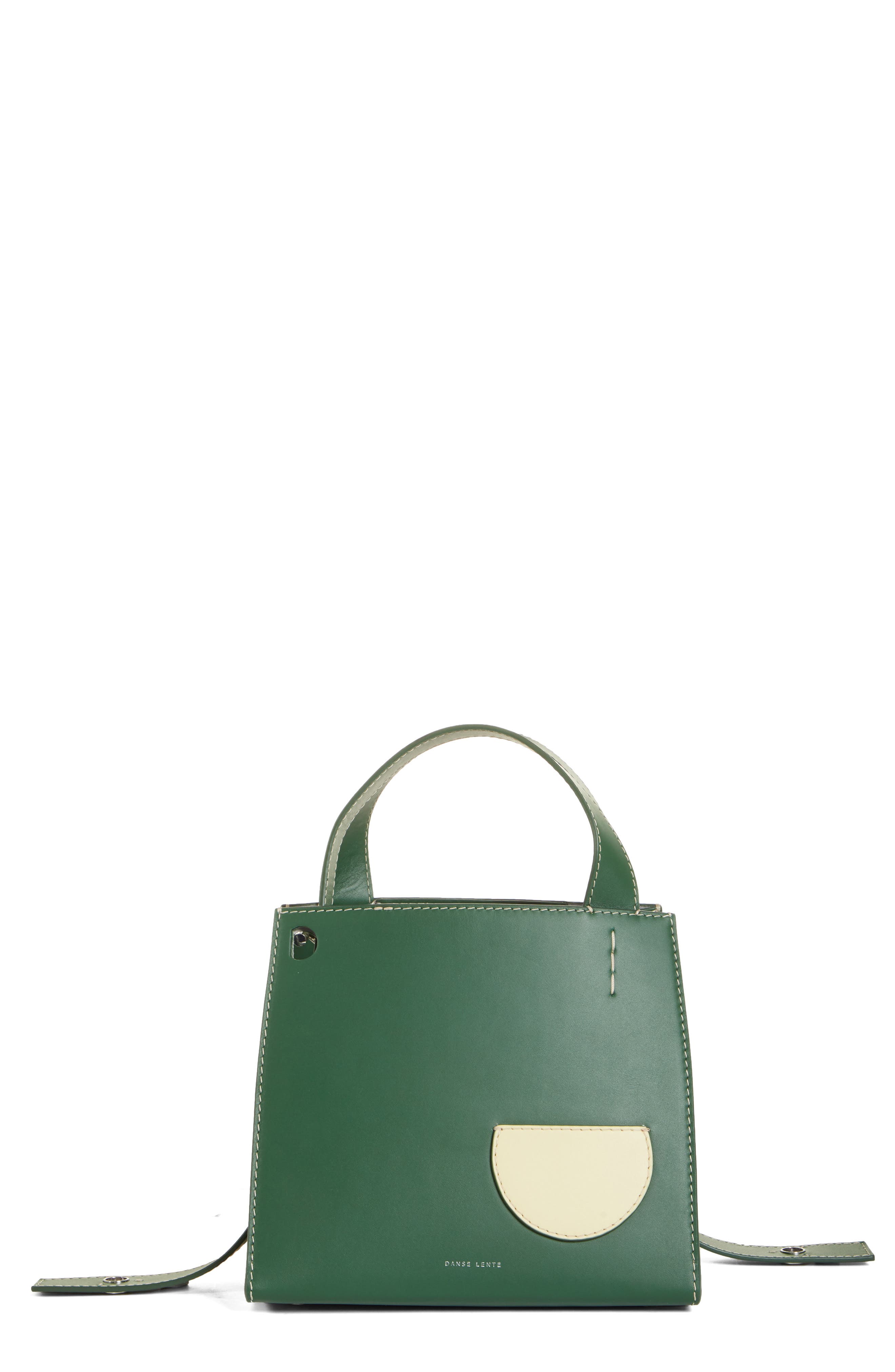 Danse Lente Margot Leather & Genuine Shearling Tote Bag, Main, color, 