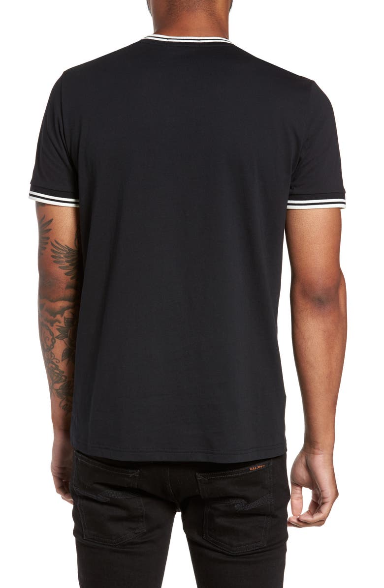 Fred Perry Contrast Trim T-Shirt, Alternate, color,