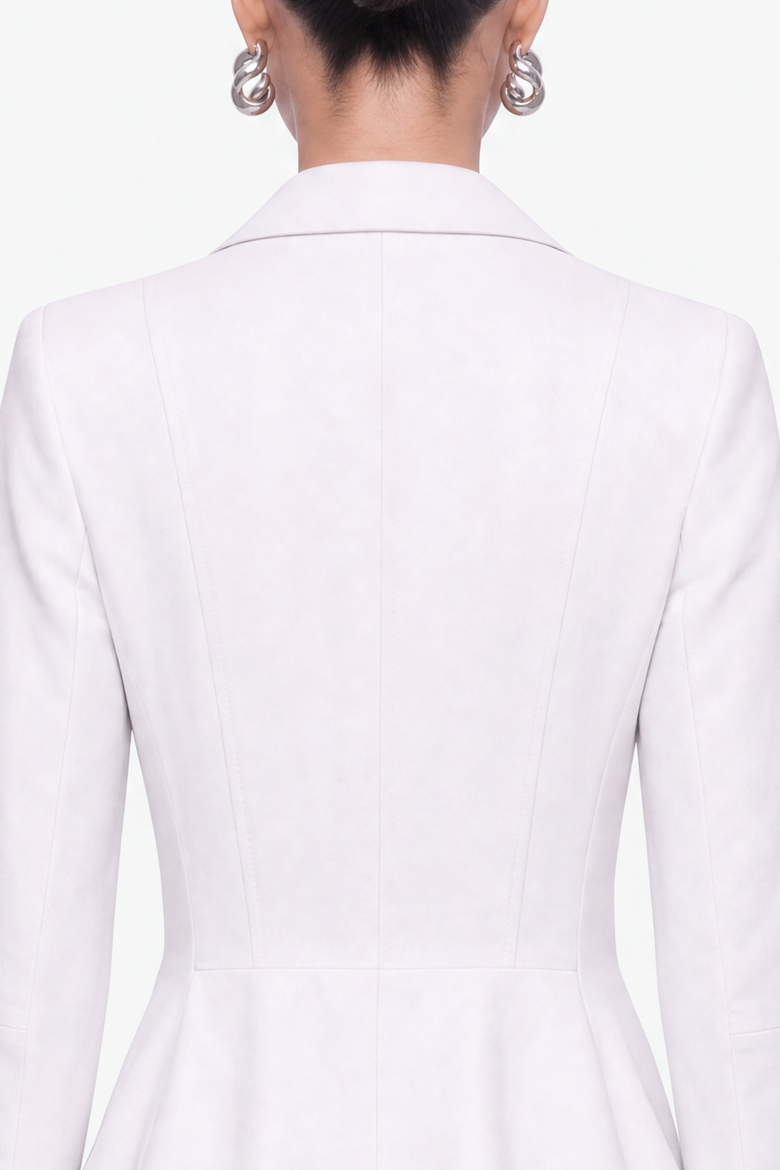 Pleat Detail Shirt, Alternate, color, White