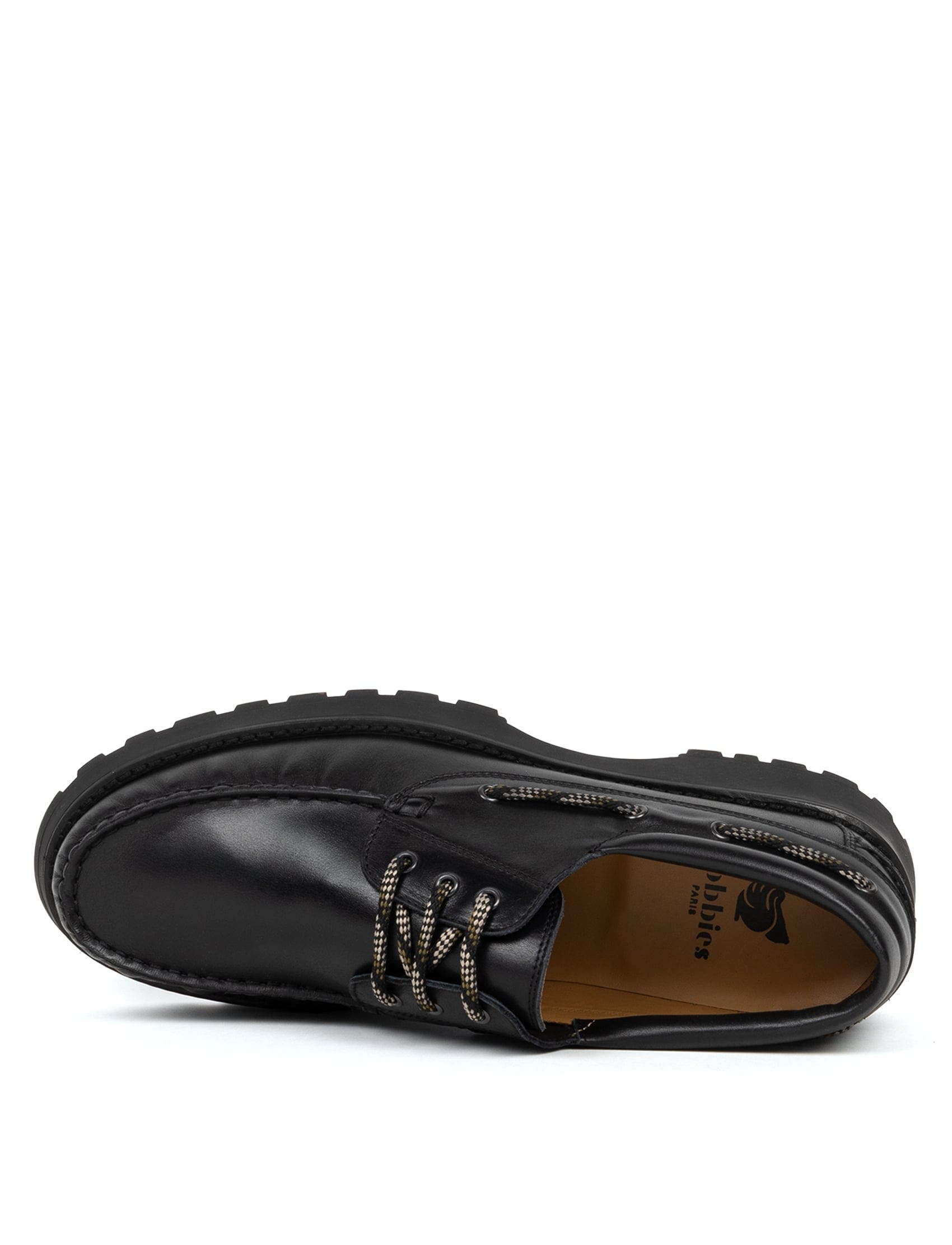 Leif Boat Shoes, Alternate, color, Intense Black