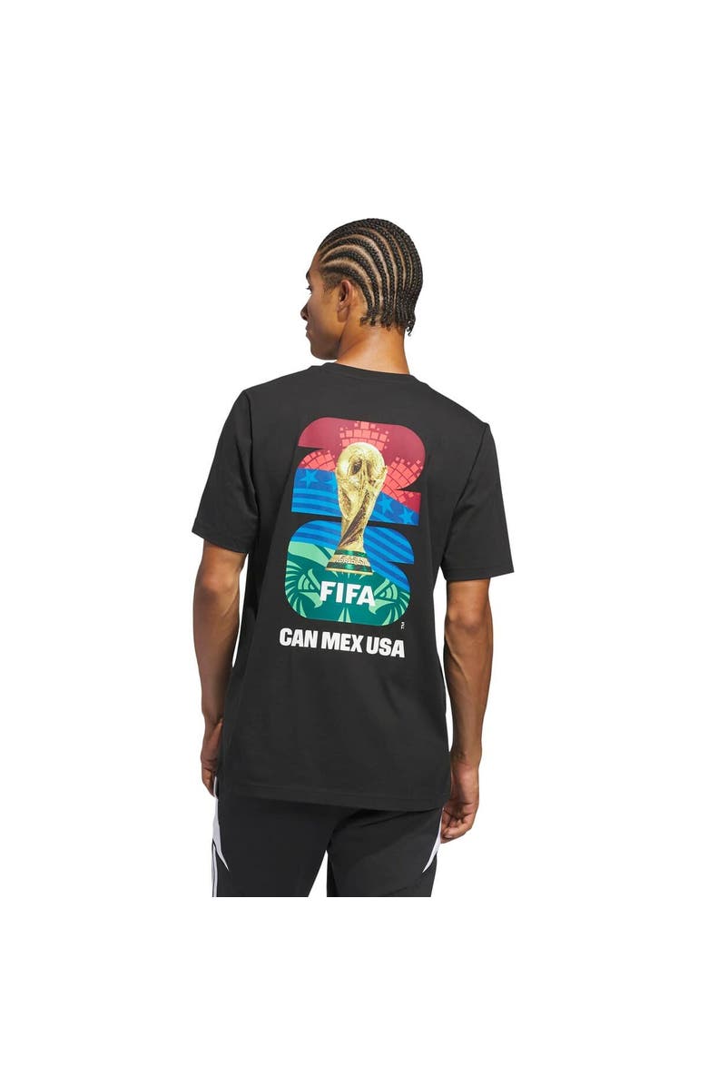 adidas Men's adidas Black 2026 FIFA World Cup Official Graphic T-Shirt, Alternate, color, Black