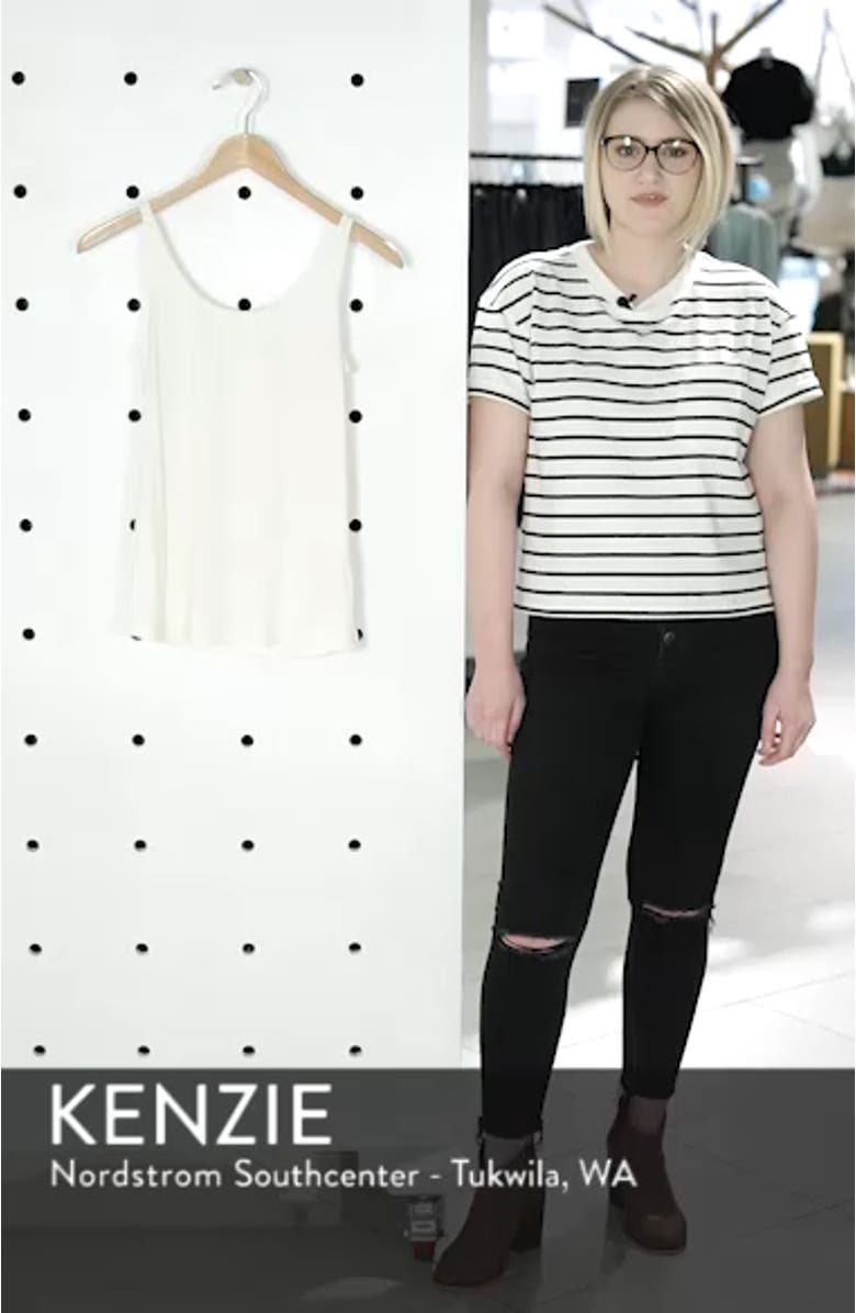 Scoop Neck Silk Camisole, sales video thumbnail