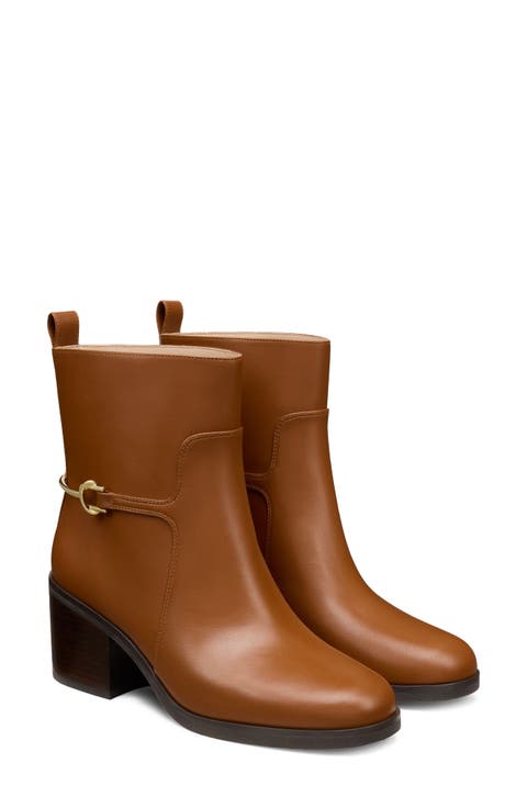 Cecily Leather Bootie