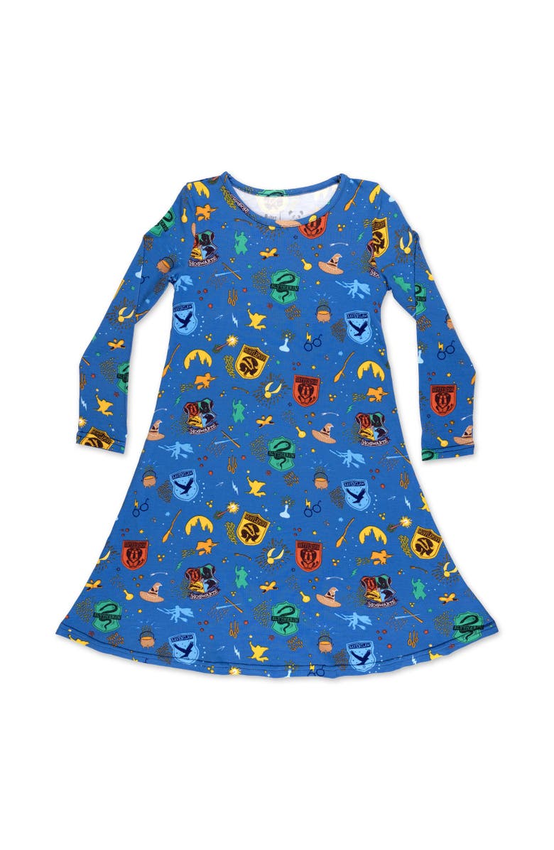 Bellabu Bear Kids' House Pride Short Sleeve Dress, Main, color, House Pride