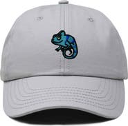 Dalix Chameleon Embroidered Dad Hat