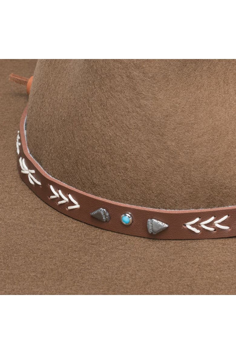 Santa Fe Hat, Alternate, color, Driftwood