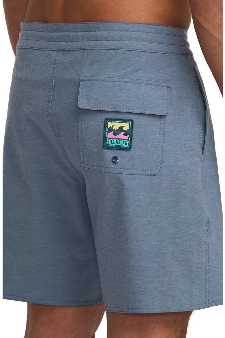 Every Other Day Lo Tide Board Shorts, Alternate, color, BLUE FOG
