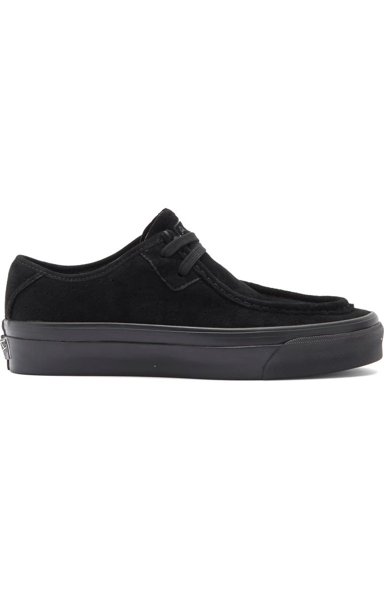 Vans LX Carver Low Leather Sneaker, Alternate, color, Black/Black