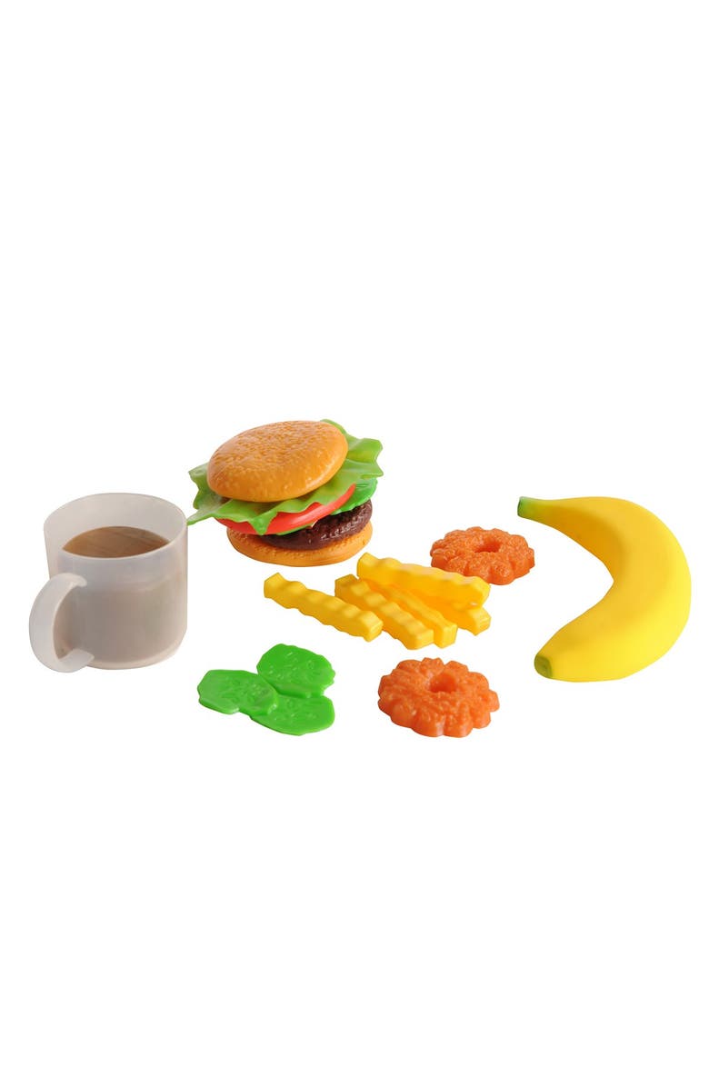 Kaplan Early Learning Company Life-size Pretend Play Lunch Meal Set - 32 Pieces, Alternate, color, Multicolored