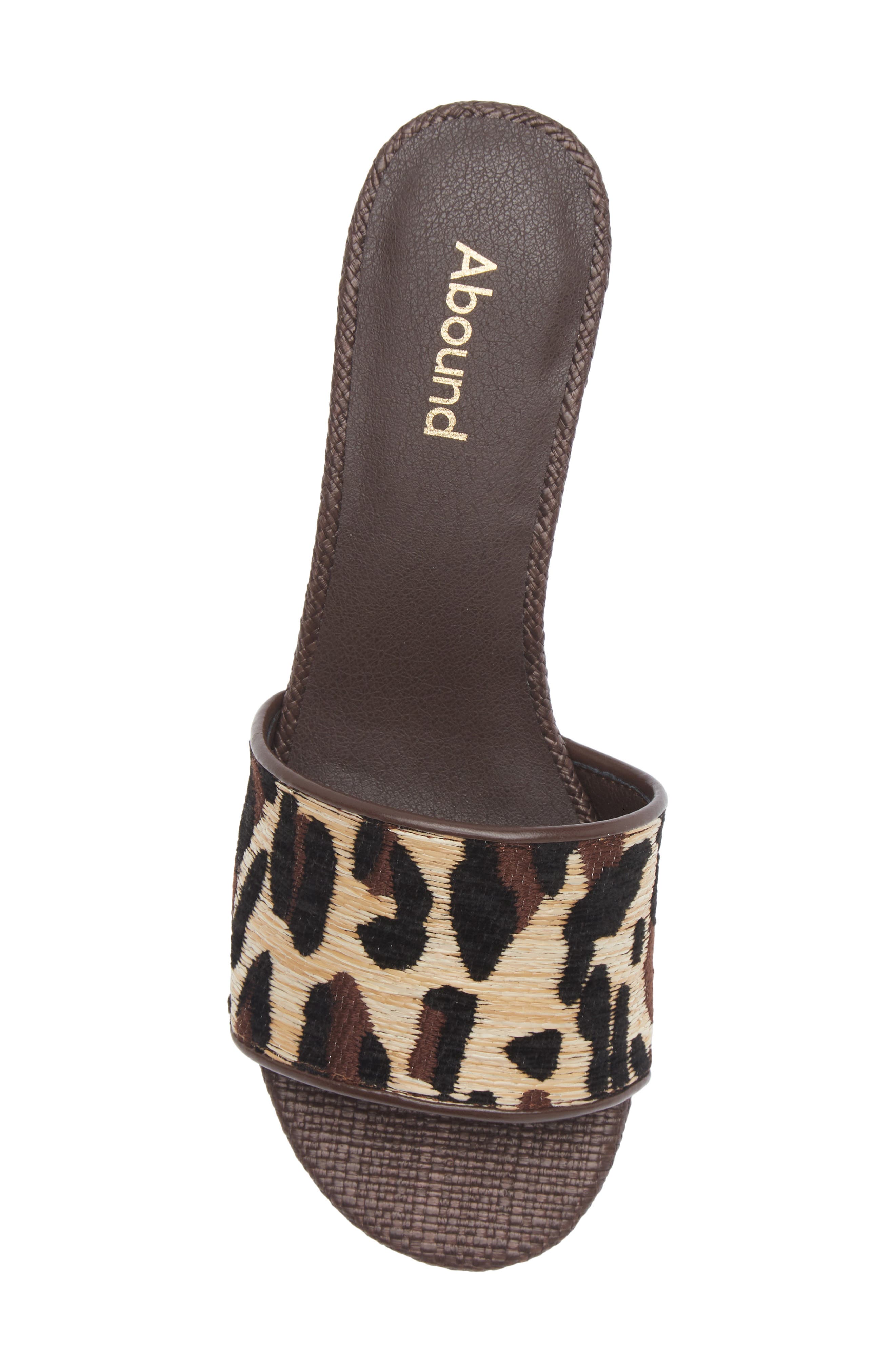 Abound Audrina Kitten Heel Sandal, Alternate, color, Tan Leopard