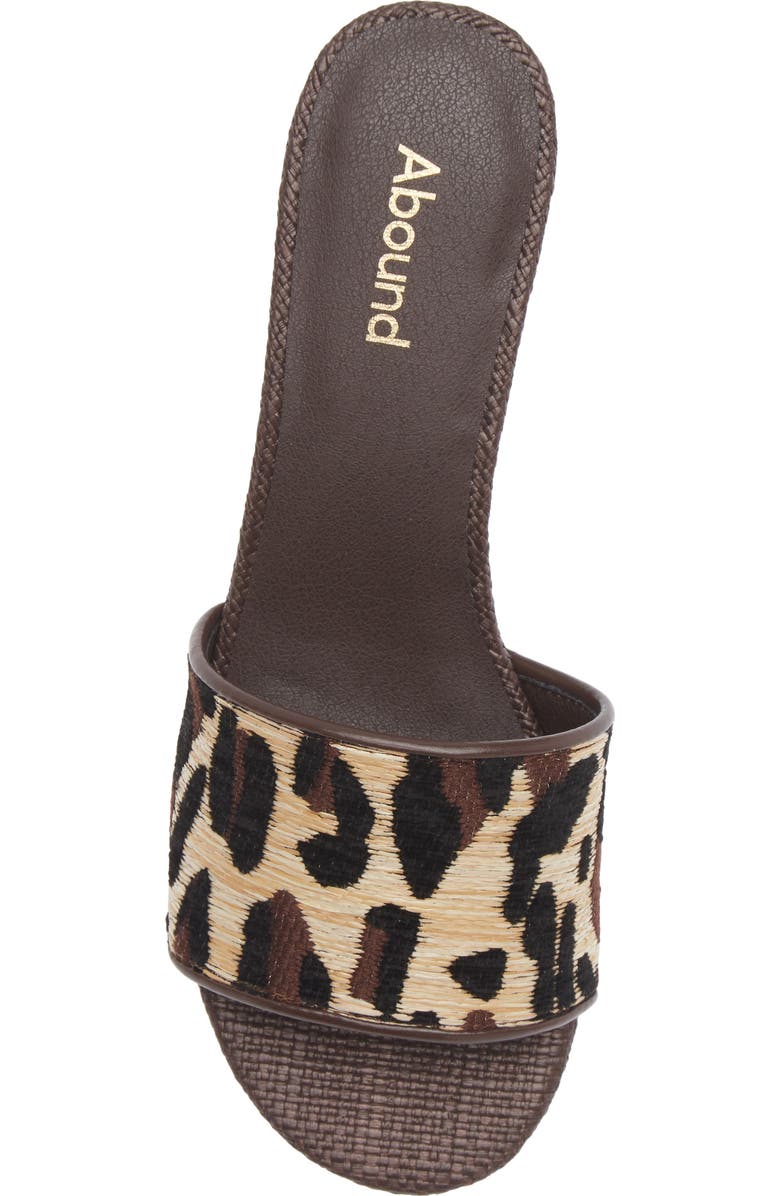 Abound Audrina Kitten Heel Sandal, Alternate, color, Tan Leopard