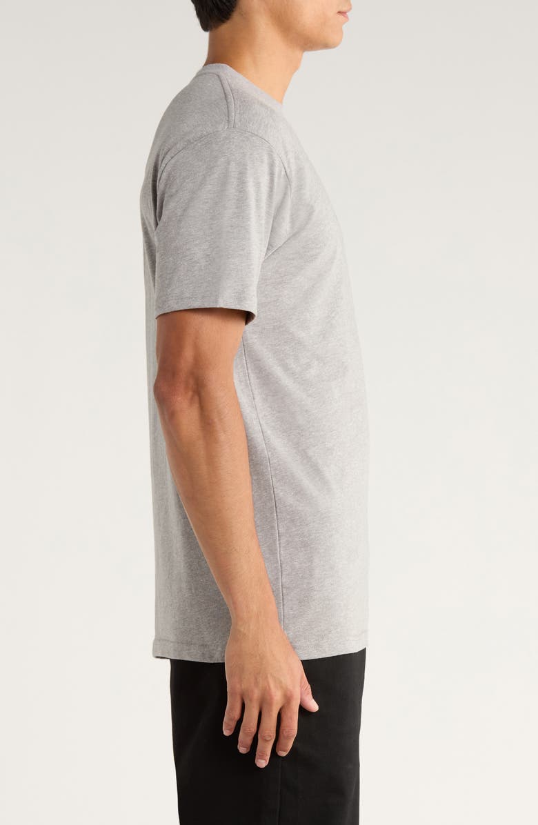 Billabong Spec Holographic Cotton Graphic T-Shirt, Alternate, color, Light Grey Heather