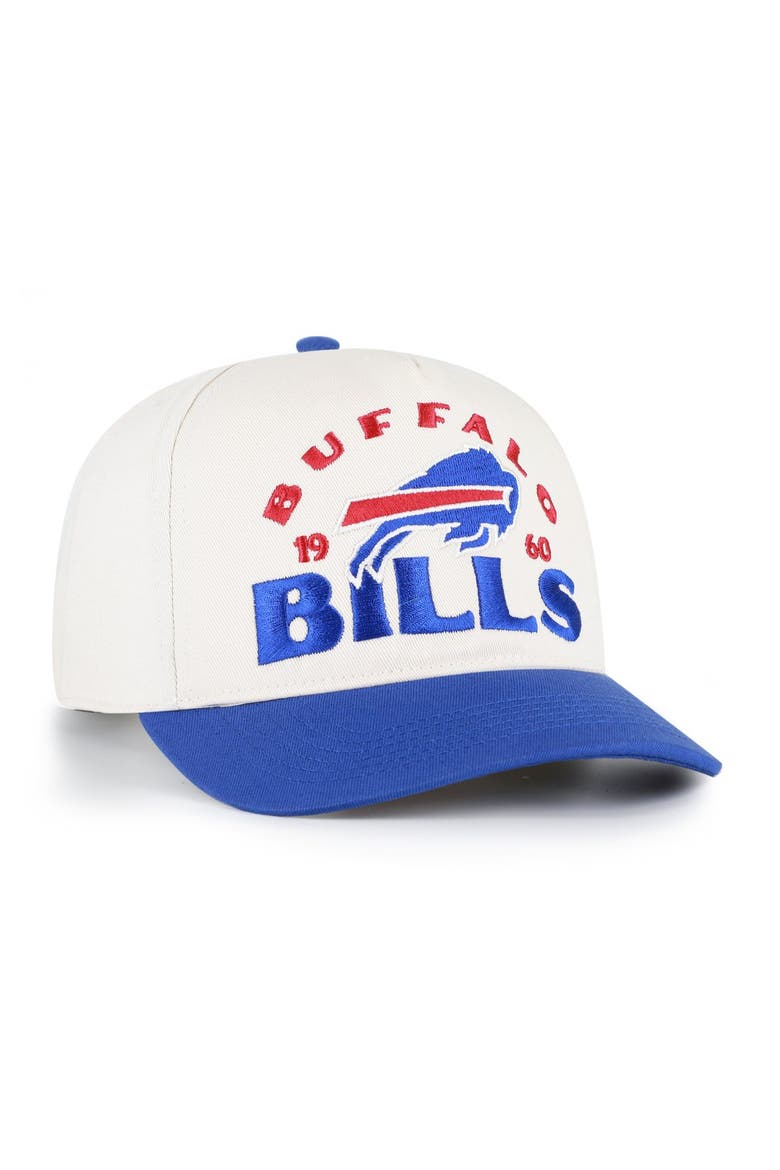 Men's '47 Natural Buffalo Bills  Arcitext Hitch Adjustable Hat, Alternate, color, Natural