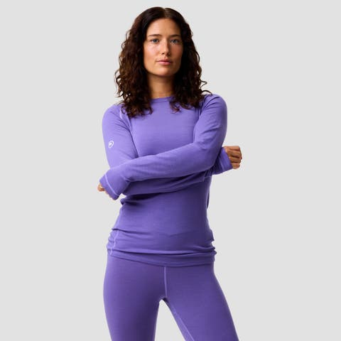 Cedars Rws Merino Lt-Wt Baselayer Crew Top - Women's