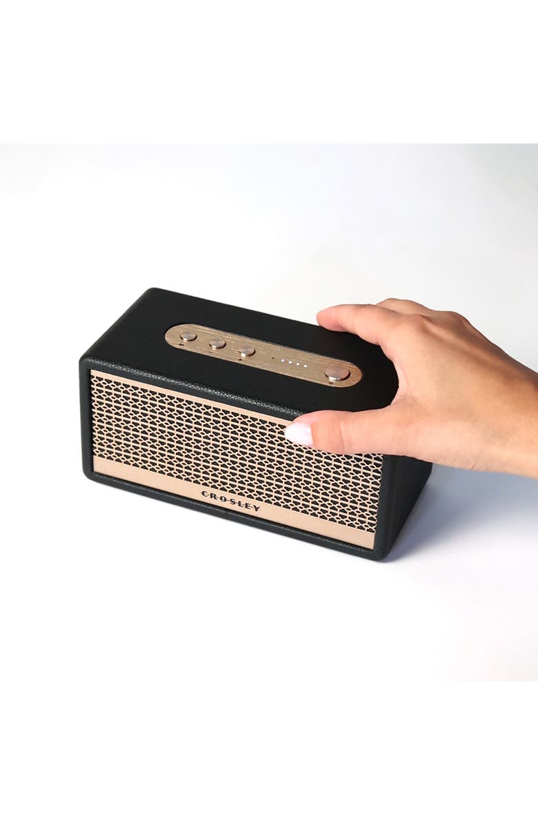 Crosley Radio Montero Small Portable Bluetooth<sup>®</sup> Speaker, Alternate, color, Black